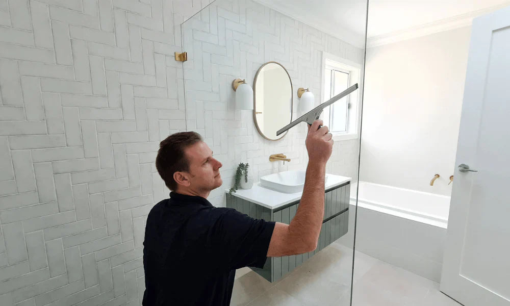How to clean your shower glass like a pro!
